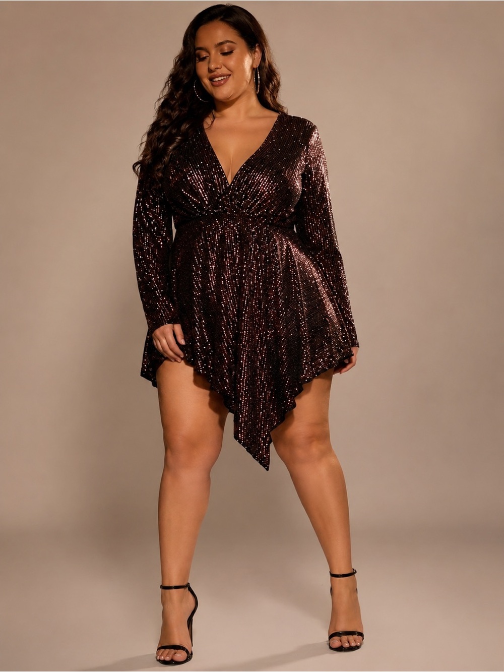 Plus Size Sparkle Dress